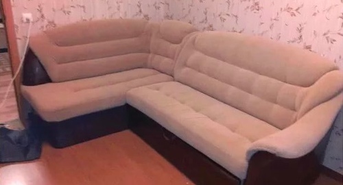 Перетяжка углового дивана. Дегтярск